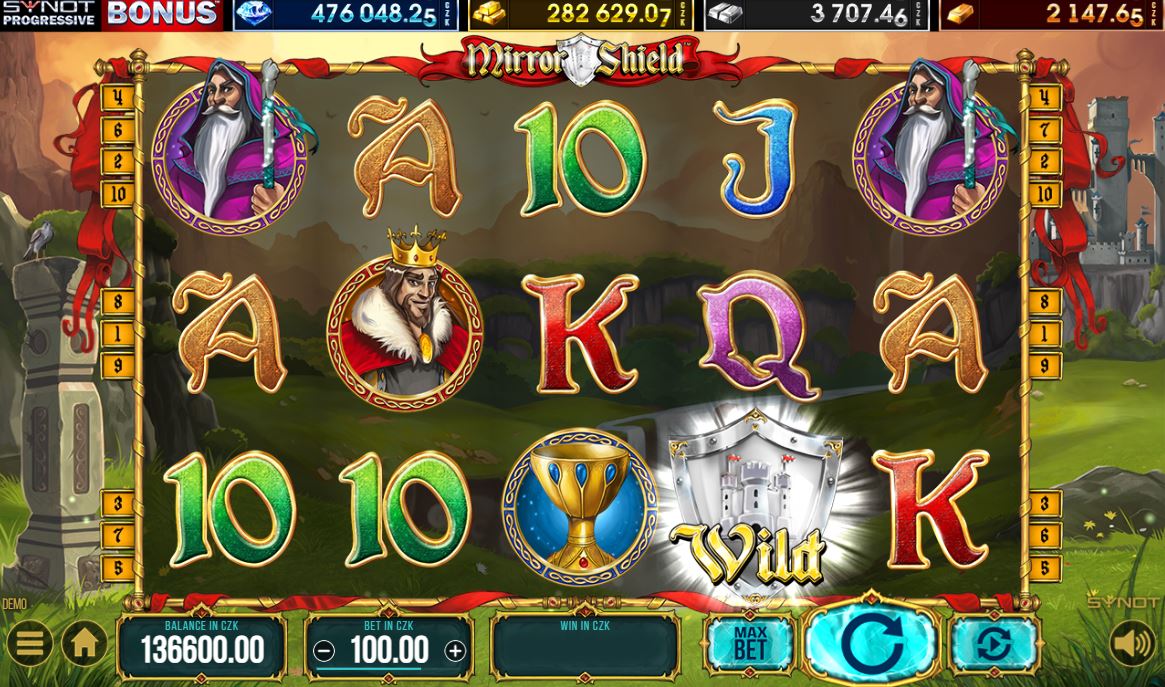 Hra Mirror Shield od SYNOT Games