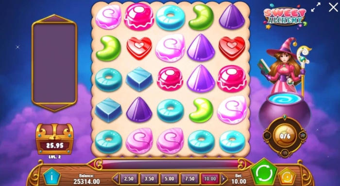 Hra Sweet Alchemy od Play'n GO