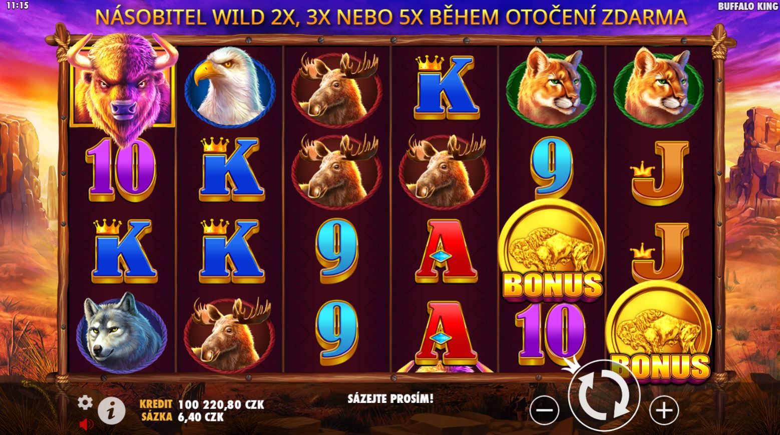 Buffalo King od Pragmatic Play