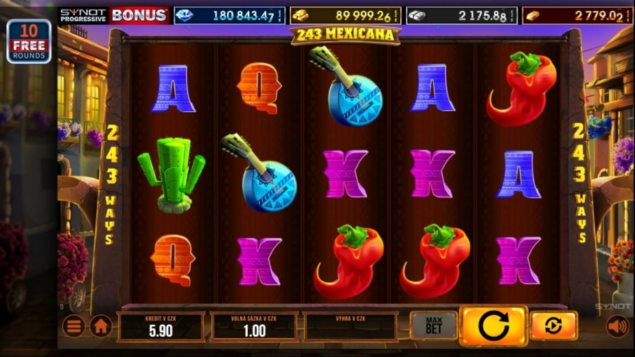 Hra 243 Mexicana od SYNOT Games