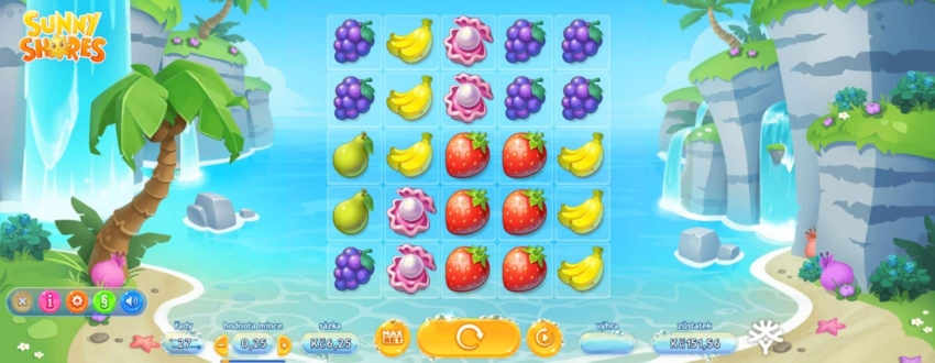 Sunny Shores od výrobce Yggdrasil