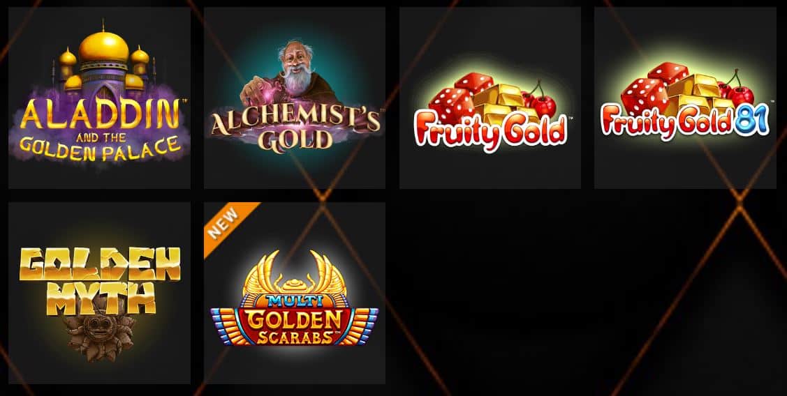 Vybrané Gold hry v Herně U Dědka