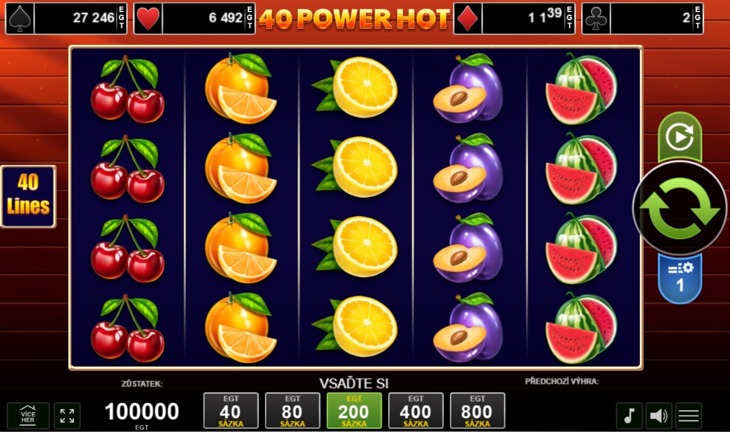 40 power hot automat