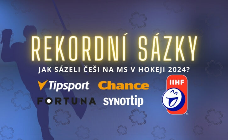 Rekordní sázky Čechů v hokeji 2024