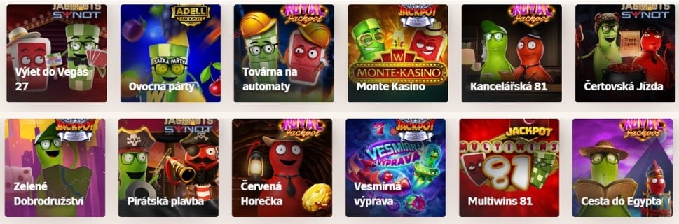 Exkluzivní hry na Sazka Hrách