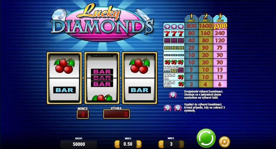 Lucky Diamonds od Play'n GO
