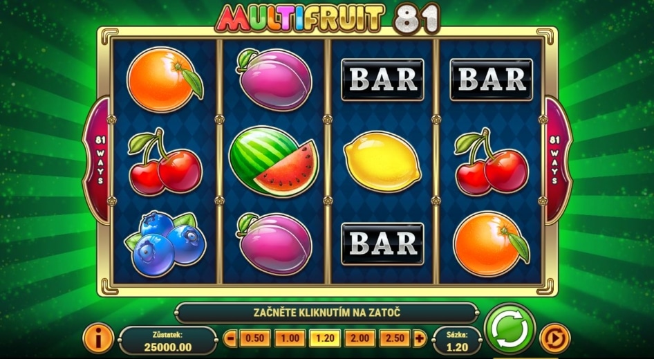 Multifruit 81 od Play'n GO