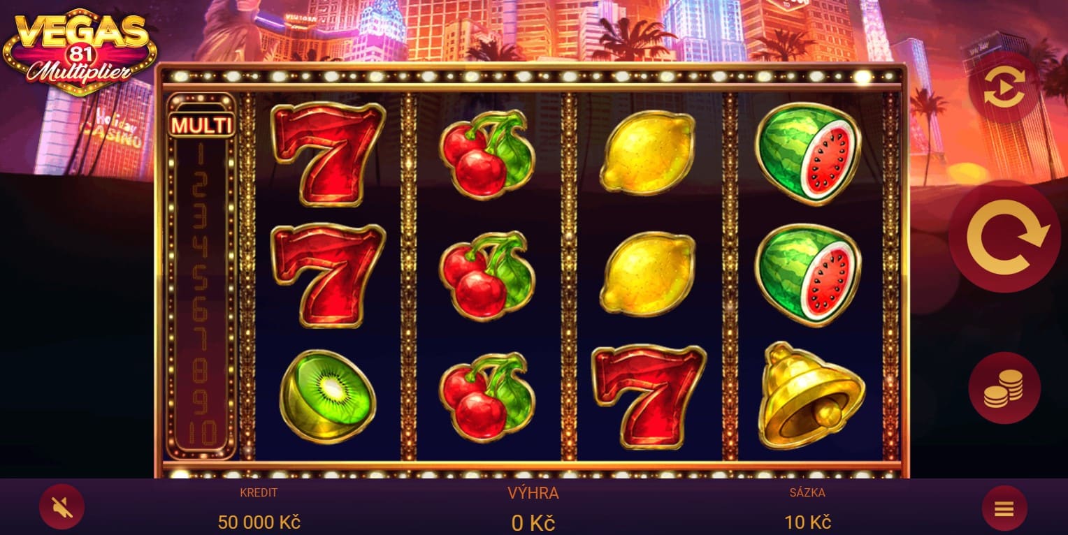 Vegas 81 Multiplier automat