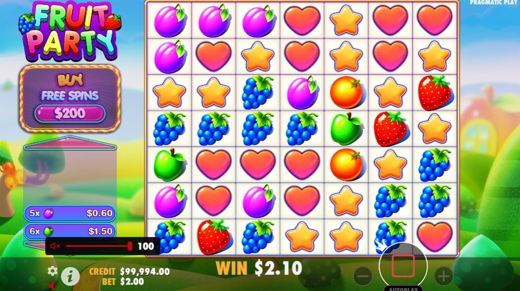 Automat Fruit Party Pragmatic Play