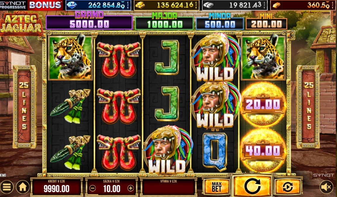 Aztec Jaguar Synot automat