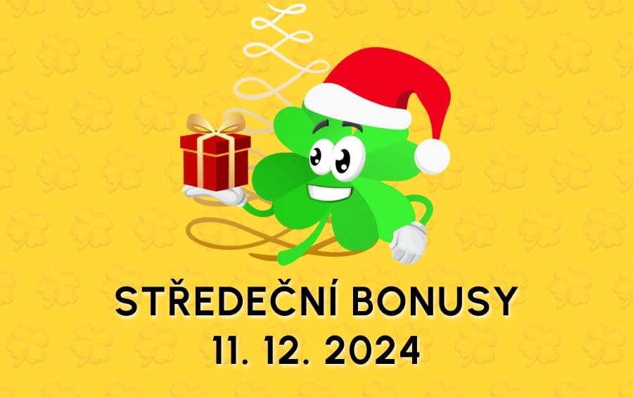Free spiny a bonusy dnes 11. 12. 2024