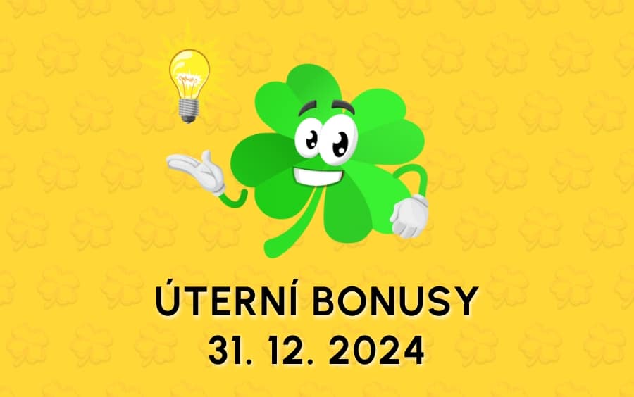 Free spiny a bonusy dnes 31. 12. 2024