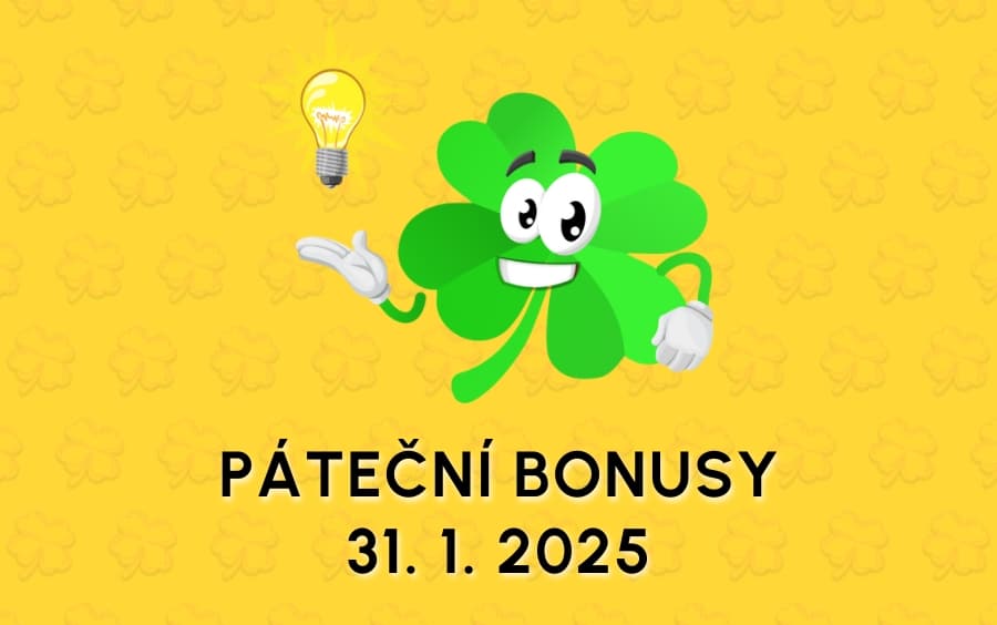 Free spiny a bonusy dnes 31. 1. 2025