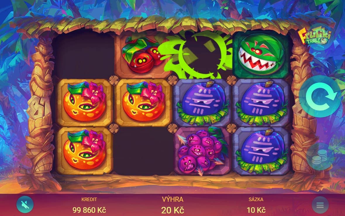Frutiki Tribe online automat