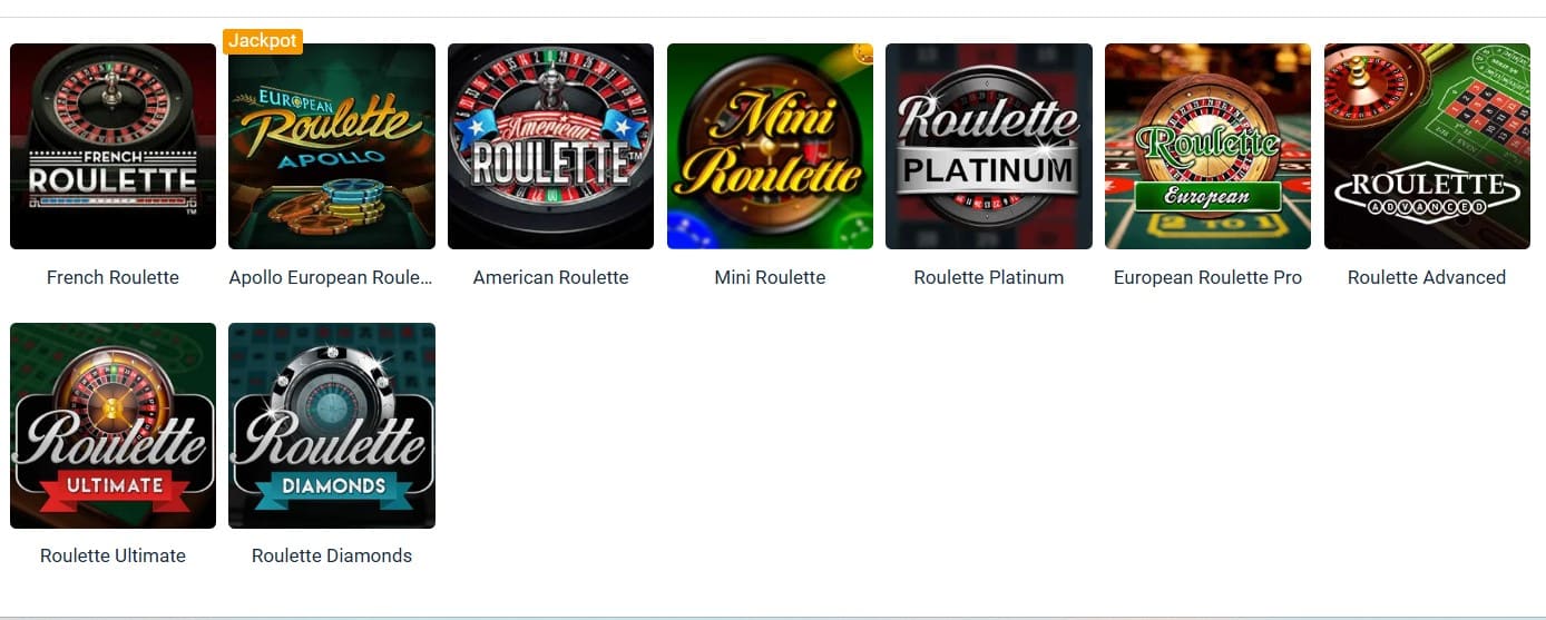 Ruleta a karetní hry u Tipsportu