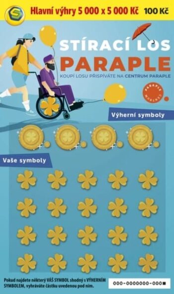 Ukázka nesetřeného losu Paraple