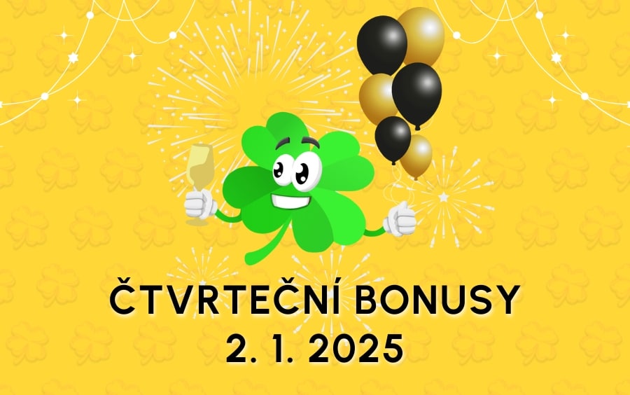 Free spiny a bonusy dnes 2. 1. 2025