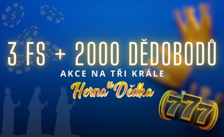 Užij si tři krále v Herně U Dědka