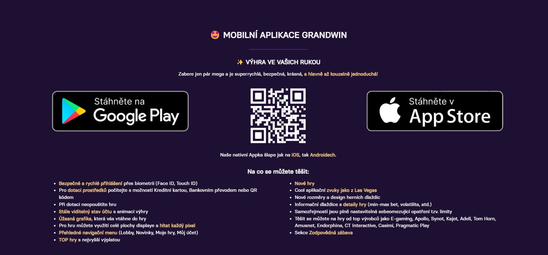 Aplikace Grandwin