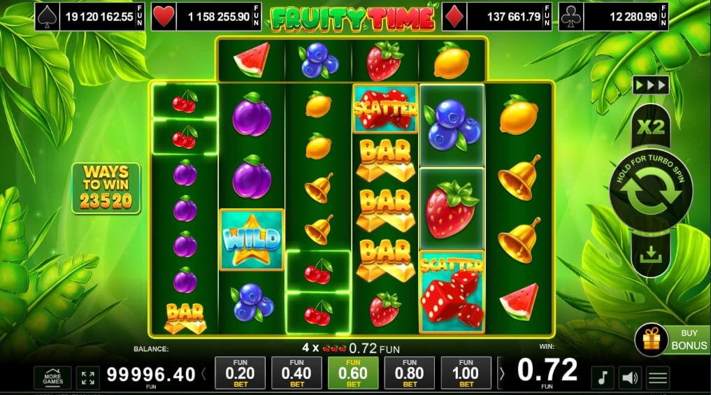 Fruity time demo automat