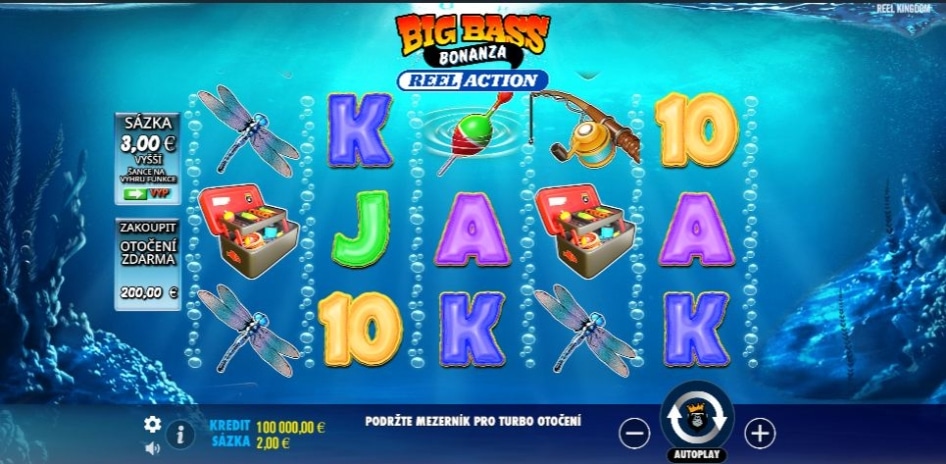 Big Bass Bonanza – Reel Action od Pragmatic Play