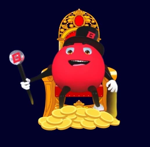 Betor maskot na trůně