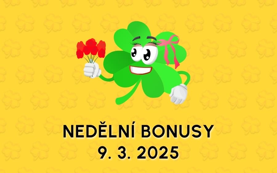 Free spiny a bonusy dnes 9-3-2025