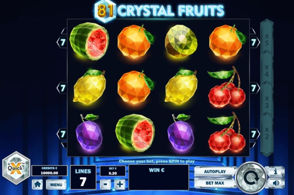 81 Crystal Fruits od Tom Horn Gaming