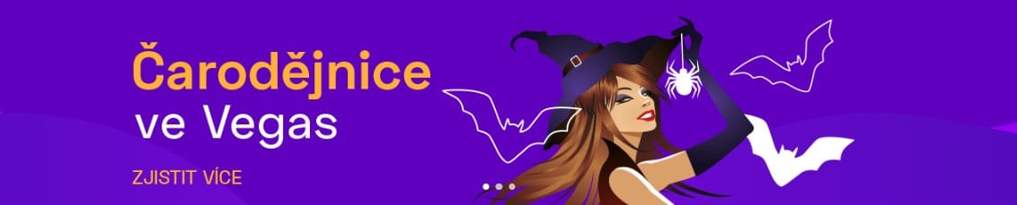 Čarodejnice ve Vegas Maxa - banner