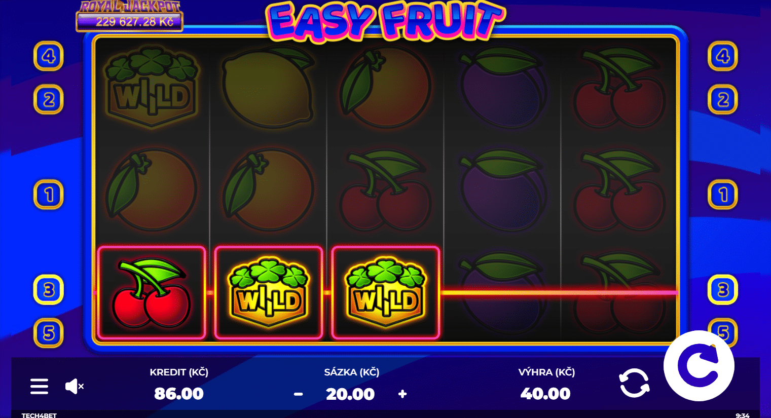 Easy Fruit od Tech4Bet
