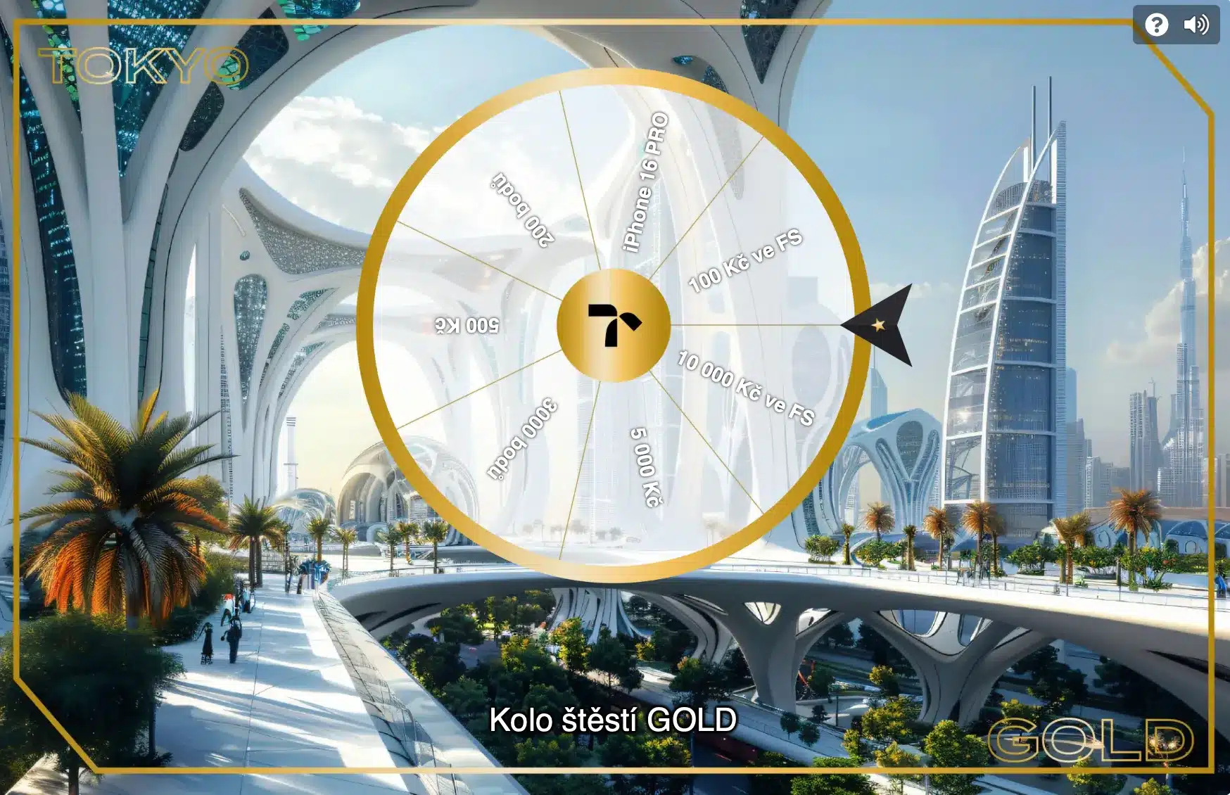 Kolo stesti GOLD