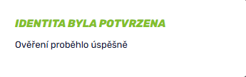 Ověřená identita u fBET casina