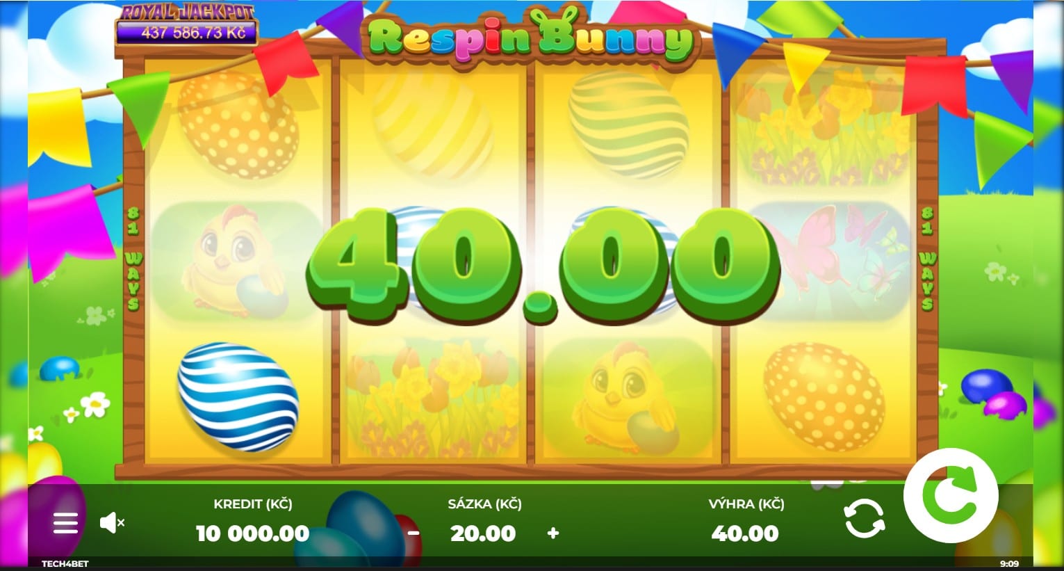 Respin Bunny Tech4Bet automat