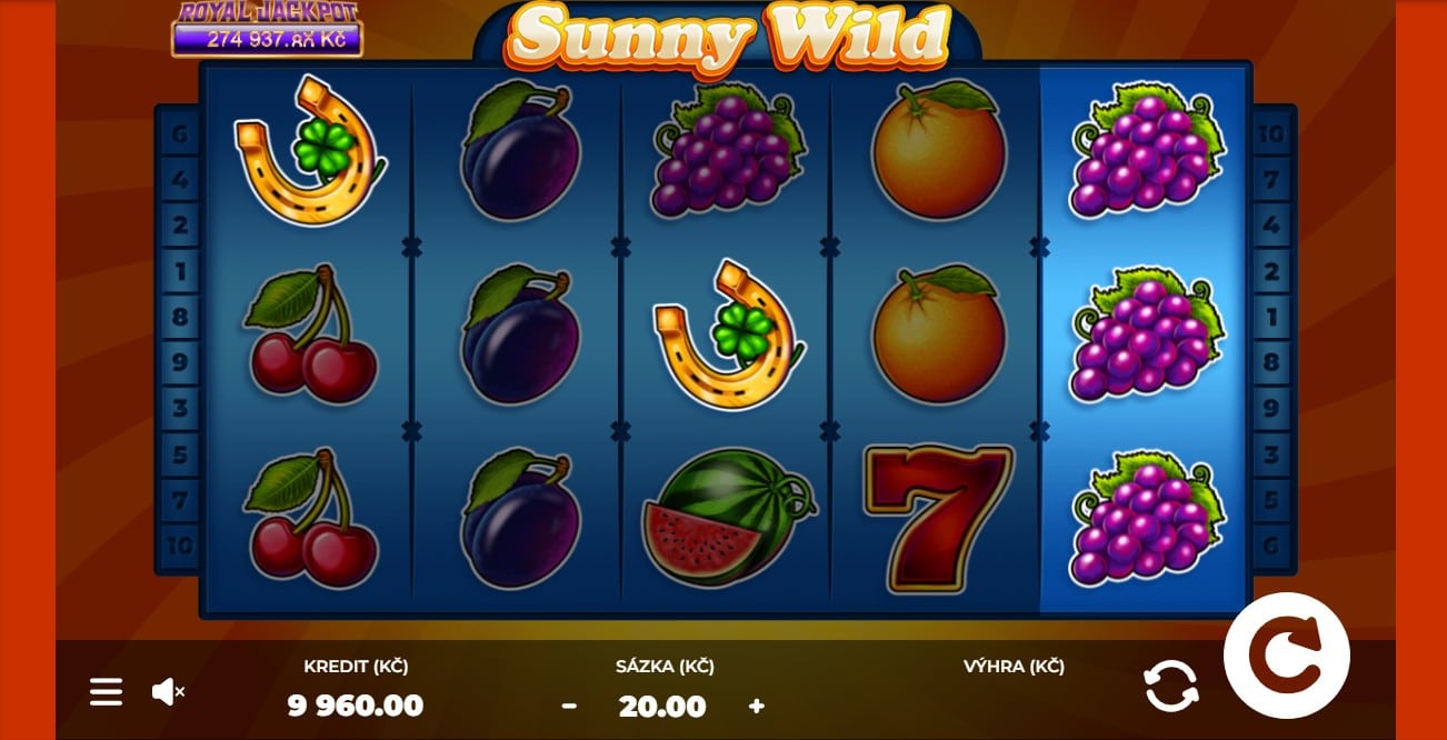 Sunny Wild automat demo Merkur