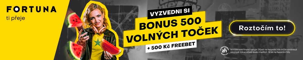 Bonus bez promo kódu od Fortuny