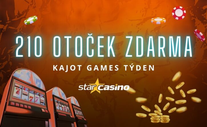Kajot týden s free spiny na Star Casinu