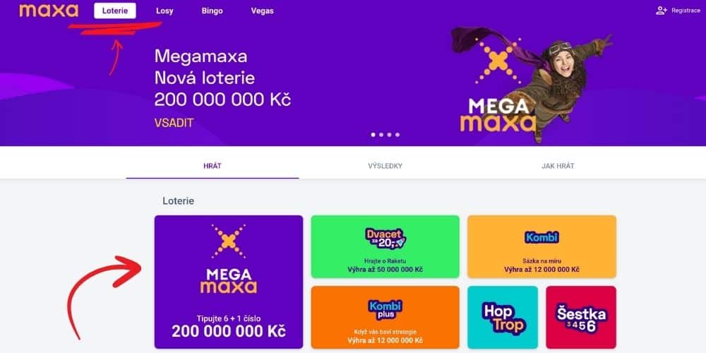 loterie Megamaxa