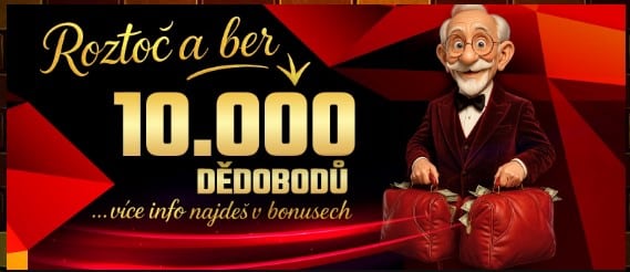 10 000 dědobodů v herně u dědka