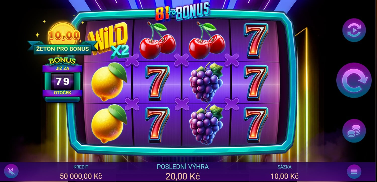 81 To bonus automat Magic Planet