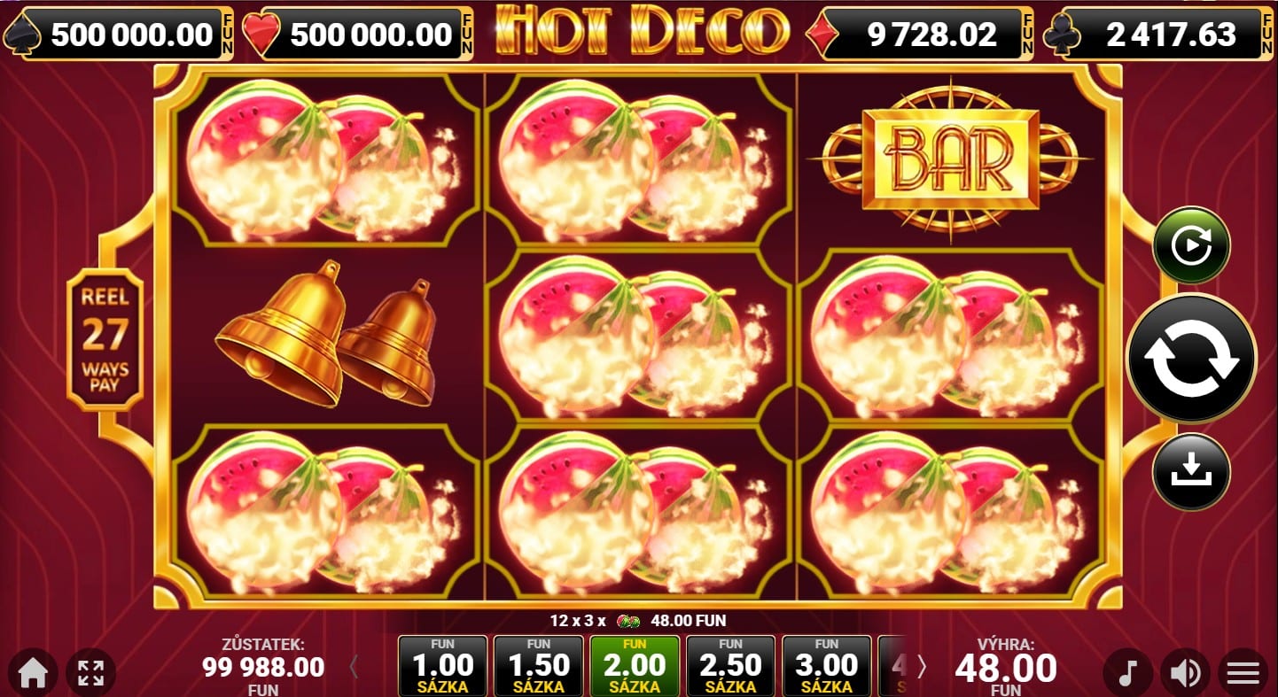 Hot deco automat Magic Planet