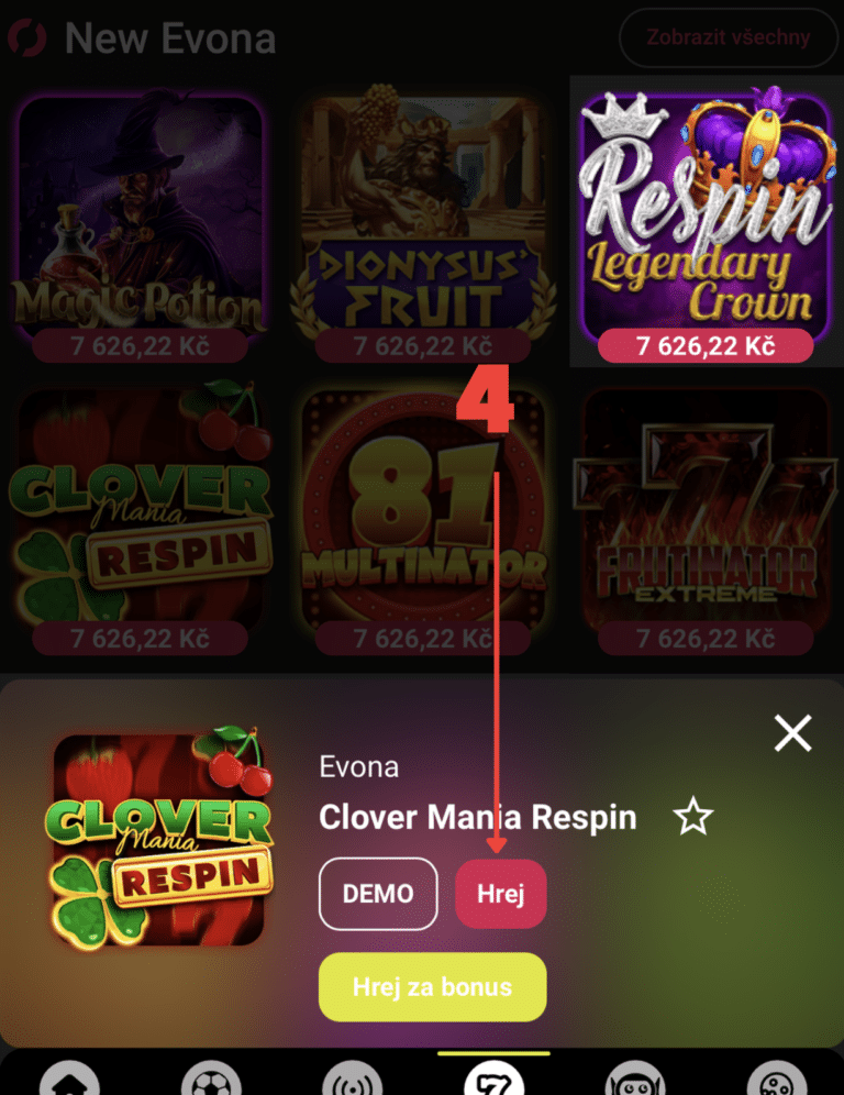 Clover Mania Respin automat