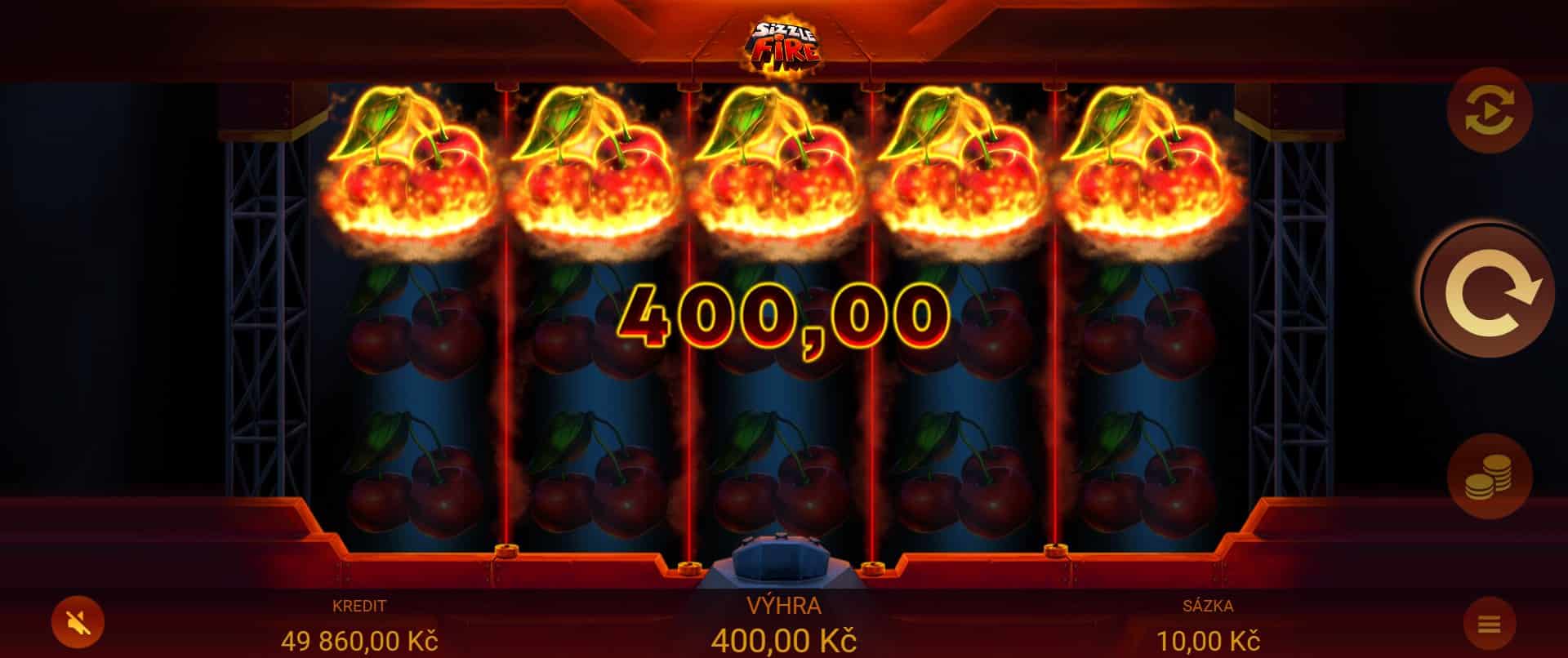Sizzle Fire online automat