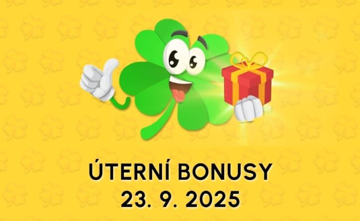 Free spiny a bonusy dnes 23. 9. 2025