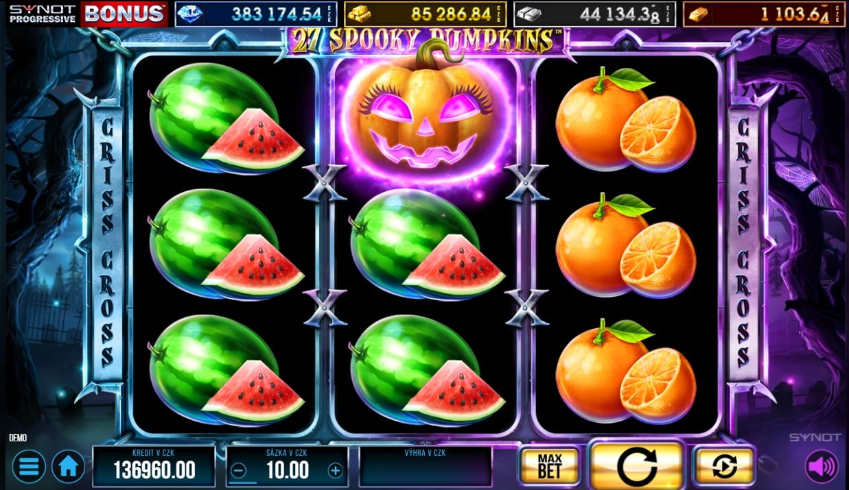 27 Spooky Pumpkins automat demo