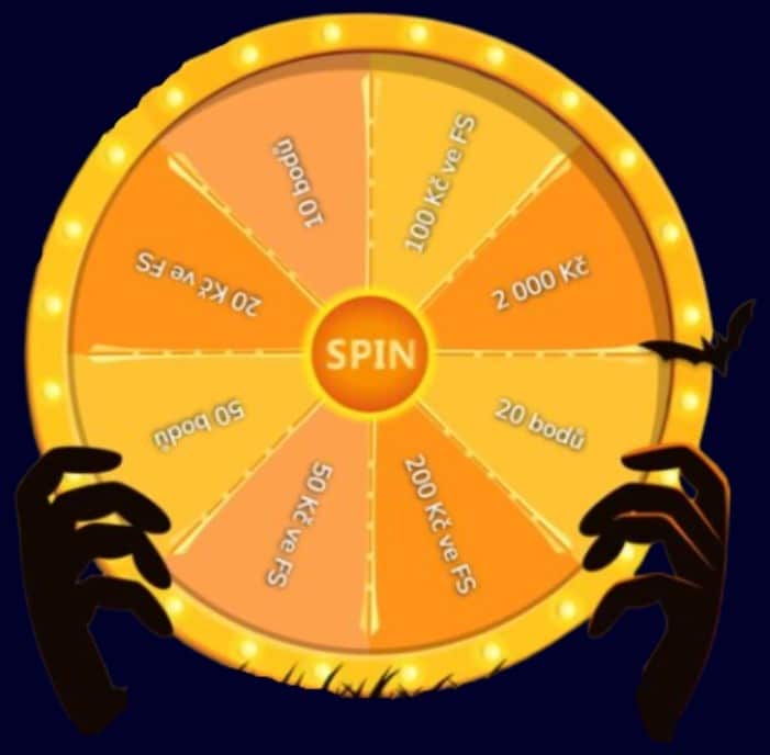 Kolo štěstí v casinu Magic Planet