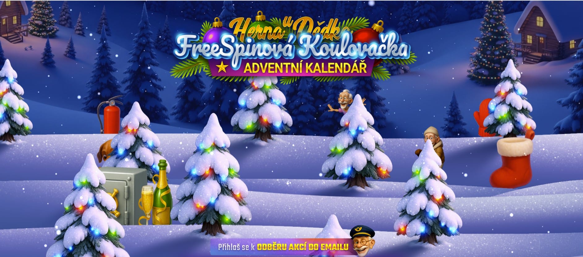 Herna U Dědka free spinová koulovačka