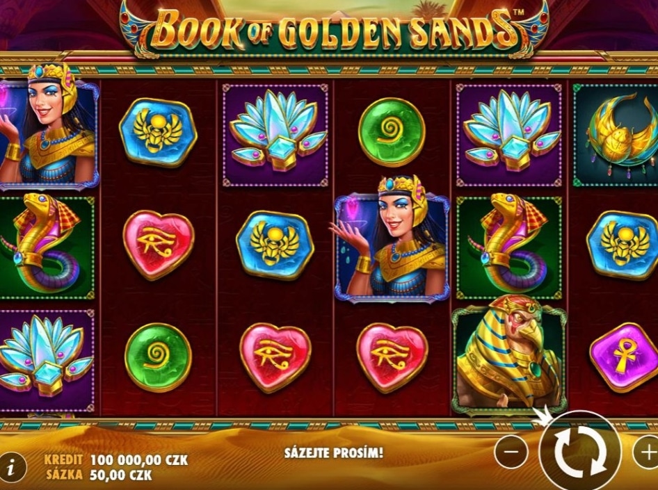 Book of Golden Sands od Pragmatic Play