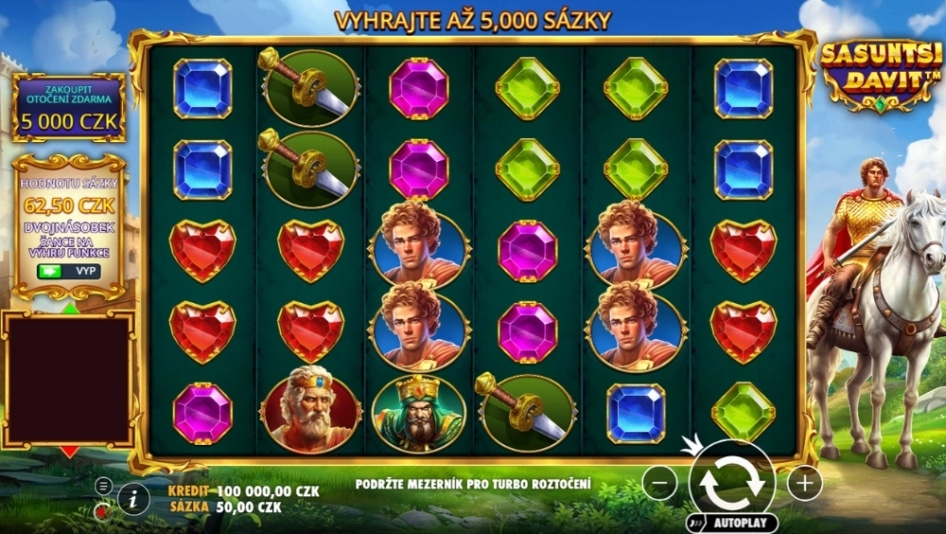 Sasuntsi Davit od Pragmatic Play
