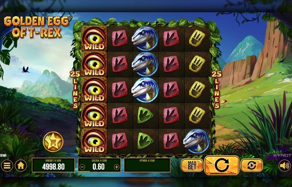 Golden egg of T-Rex