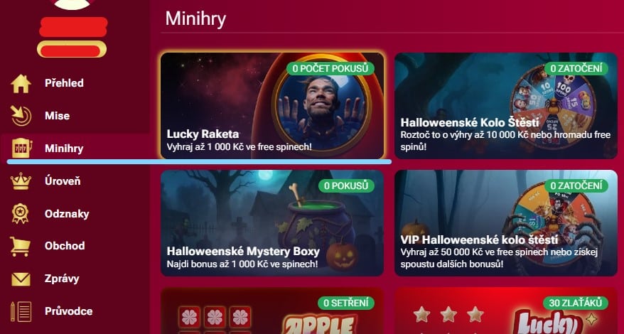 Lucky Raketa v casinu LuckyBet